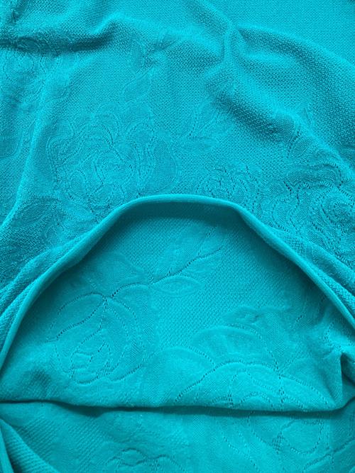 Chacott（チャコット）Chacott (チャコット) ノーソーイングニット グリーン サイズ:Mの古着・服飾アイテム