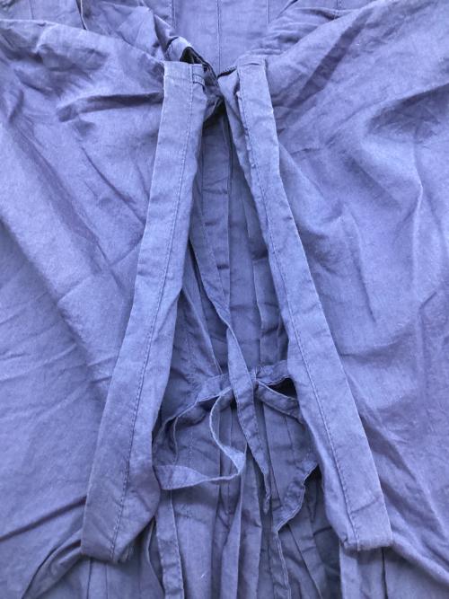 me ISSEY MIYAKE（ミーイッセイ ミヤケ）me ISSEY MIYAKE (ミーイッセイ ミヤケ) チュニックブラウス ブルー サイズ:FREEの古着・服飾アイテム