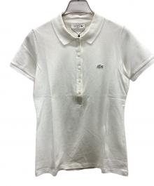 LACOSTE（ラコステ）の古着「半袖ポロシャツ」｜ホワイト