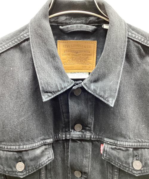 LEVI'S（リーバイス）LEVI'S (リーバイス) トラッカージャケット ブラック サイズ:Mの古着・服飾アイテム