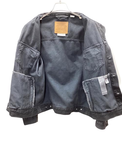 LEVI'S（リーバイス）LEVI'S (リーバイス) トラッカージャケット ブラック サイズ:Mの古着・服飾アイテム
