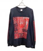 SUPREMEシュプリーム）の古着「長袖Tシャツ」｜ネイビー