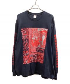 中古・古着通販】SUPREME (シュプリーム) text rib hooded sweatshirt