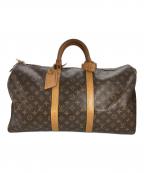 LOUIS VUITTONルイ ヴィトン）の古着「LOUIS VUITTON　モノグラム　キーポル50」｜ブラウン