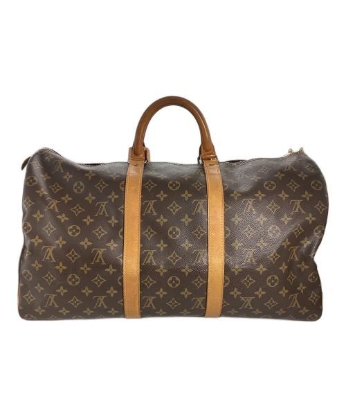 LOUIS VUITTON（ルイ ヴィトン）LOUIS VUITTON (ルイ ヴィトン) LOUIS VUITTON　モノグラム　キーポル50 ブラウンの古着・服飾アイテム