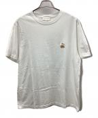 maison kitsuneメゾンキツネ）の古着「半袖カットソー」｜ホワイト