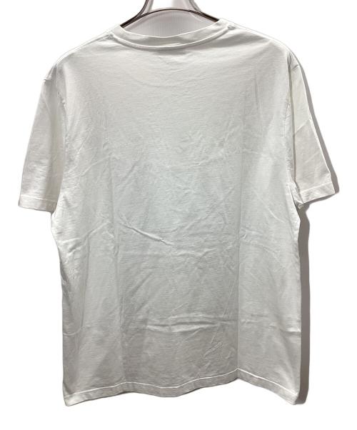 maison kitsune（メゾンキツネ）maison kitsune (メゾンキツネ) 半袖カットソー ホワイト サイズ:Lの古着・服飾アイテム