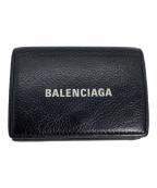 BALENCIAGAバレンシアガ）の古着「BALENCIAGA CASH Mini Wallet」｜ブラック