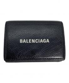 BALENCIAGA（バレンシアガ）の古着「BALENCIAGA CASH Mini Wallet」｜ブラック