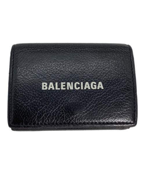 BALENCIAGA（バレンシアガ）BALENCIAGA (バレンシアガ) BALENCIAGA CASH Mini Wallet ブラックの古着・服飾アイテム