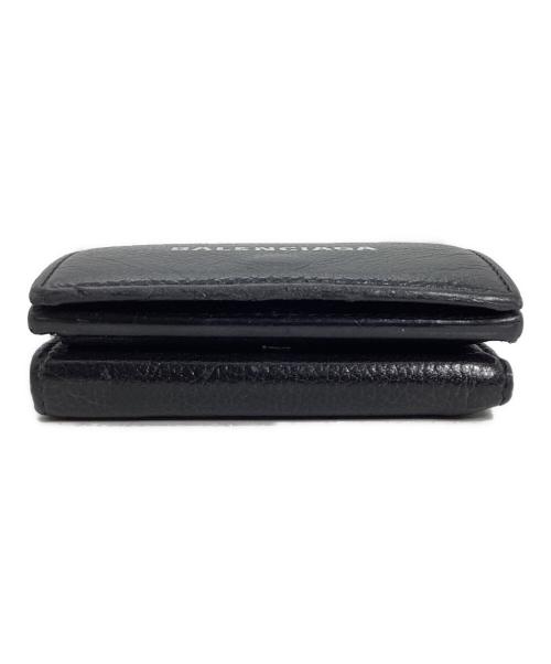 BALENCIAGA（バレンシアガ）BALENCIAGA (バレンシアガ) BALENCIAGA CASH Mini Wallet ブラックの古着・服飾アイテム