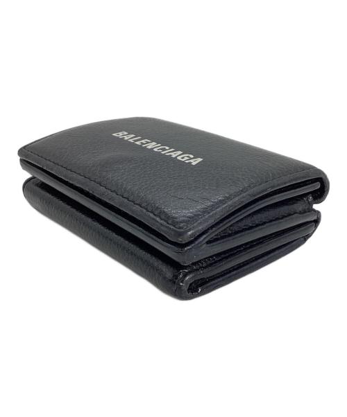 BALENCIAGA（バレンシアガ）BALENCIAGA (バレンシアガ) BALENCIAGA CASH Mini Wallet ブラックの古着・服飾アイテム