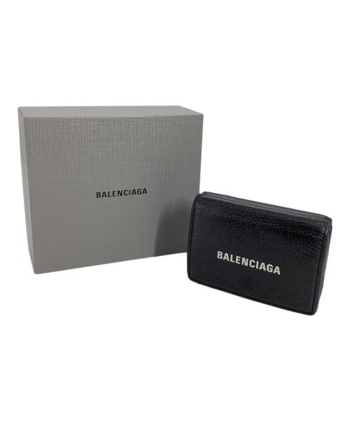 BALENCIAGA（バレンシアガ）BALENCIAGA (バレンシアガ) BALENCIAGA CASH Mini Wallet ブラックの古着・服飾アイテム