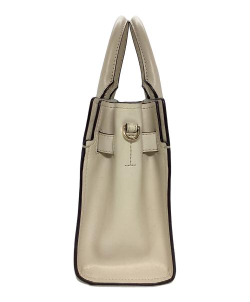 MICHAEL KORS（マイケルコース）MICHAEL KORS (マイケルコース) 2WAYショルダーバッグ ベージュの古着・服飾アイテム