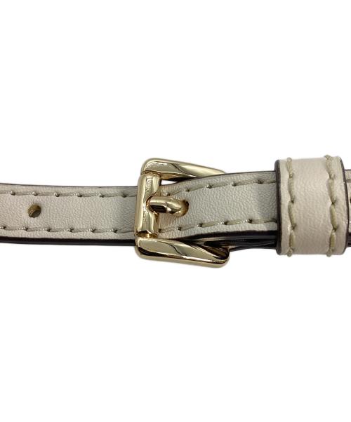MICHAEL KORS（マイケルコース）MICHAEL KORS (マイケルコース) 2WAYショルダーバッグ ベージュの古着・服飾アイテム