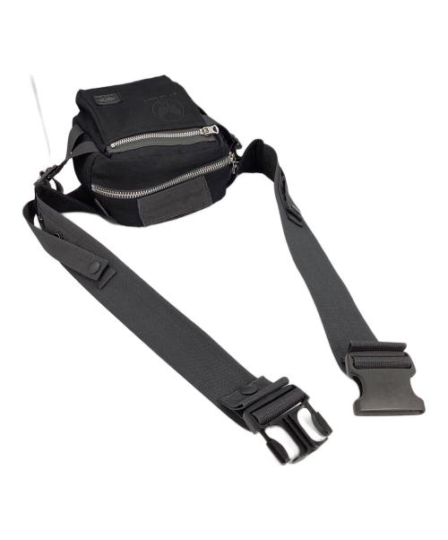 PORTER（ポーター）PORTER (ポーター) FANNY PACK ブラックの古着・服飾アイテム