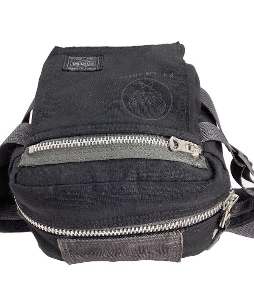 PORTER（ポーター）PORTER (ポーター) FANNY PACK ブラックの古着・服飾アイテム