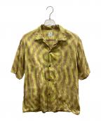SASQUATCHfabrix.サスクワッチファブリックス）の古着「TIE-DYE H/S SHIRT」｜イエロー