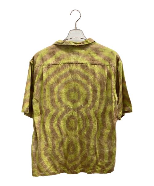 SASQUATCHfabrix.（サスクワッチファブリックス）SASQUATCHfabrix. (サスクワッチファブリックス) TIE-DYE H/S SHIRT イエロー サイズ:Lの古着・服飾アイテム