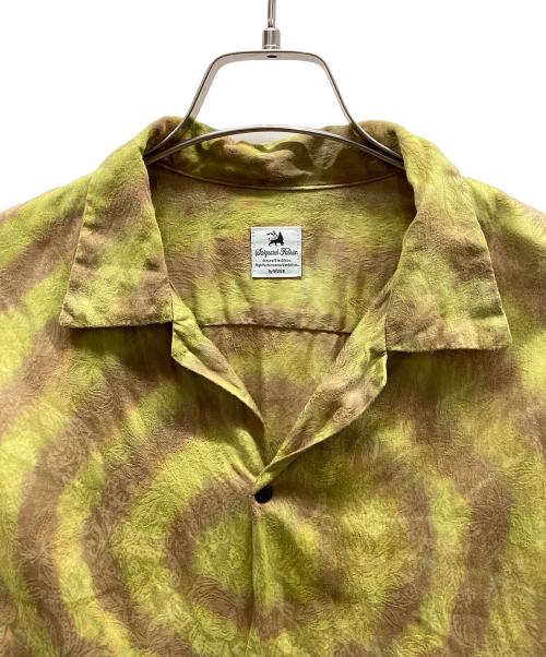 SASQUATCHfabrix.（サスクワッチファブリックス）SASQUATCHfabrix. (サスクワッチファブリックス) TIE-DYE H/S SHIRT イエロー サイズ:Lの古着・服飾アイテム
