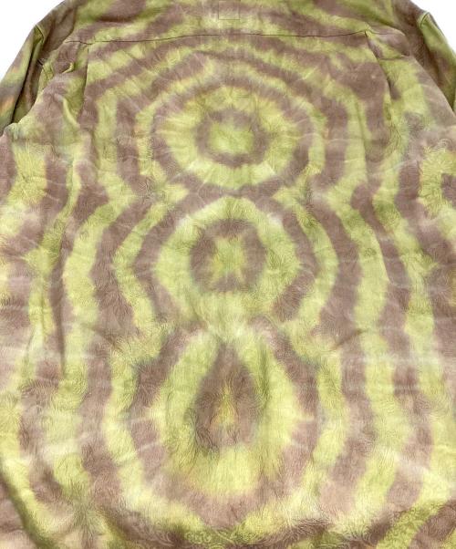 SASQUATCHfabrix.（サスクワッチファブリックス）SASQUATCHfabrix. (サスクワッチファブリックス) TIE-DYE H/S SHIRT イエロー サイズ:Lの古着・服飾アイテム