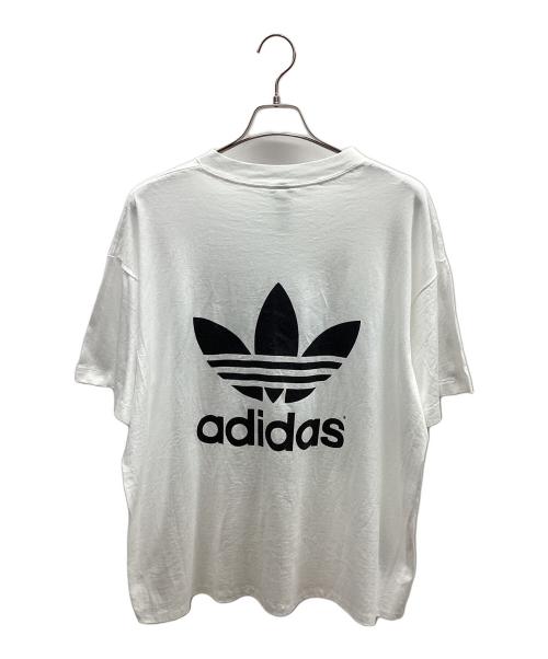 adidas Originals（アディダスオリジナル）adidas originals (アディダスオリジナル) 半袖カットソー ホワイト サイズ:Lの古着・服飾アイテム