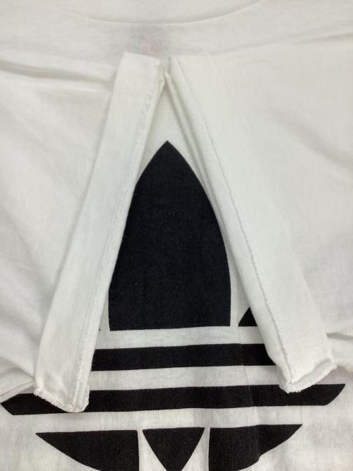 adidas Originals（アディダスオリジナル）adidas originals (アディダスオリジナル) 半袖カットソー ホワイト サイズ:Lの古着・服飾アイテム