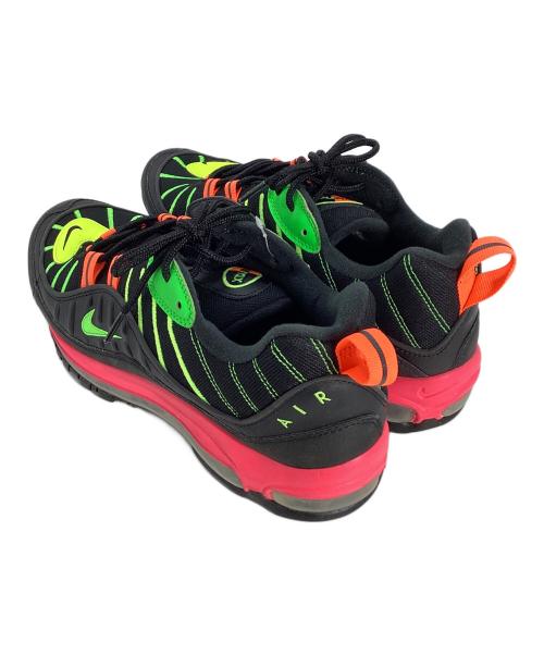 NIKE（ナイキ）NIKE (ナイキ) NIKE AIR MAX 98 NEON ブラック×ピンク サイズ:28の古着・服飾アイテム