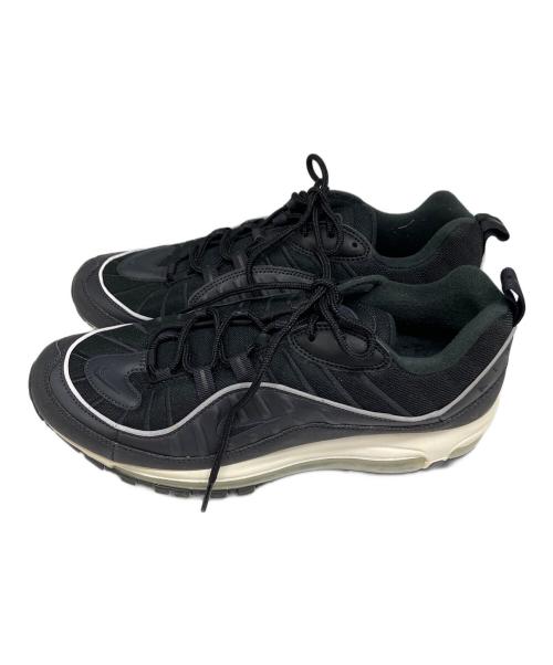 NIKE（ナイキ）NIKE (ナイキ) NIKE　AIR MAX 98 ブラック×ホワイト サイズ:28の古着・服飾アイテム