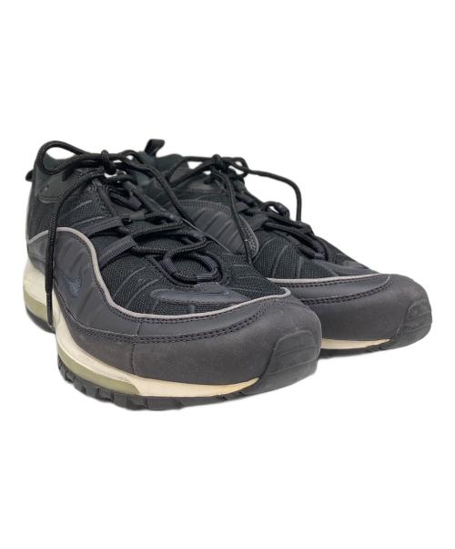 NIKE（ナイキ）NIKE (ナイキ) NIKE　AIR MAX 98 ブラック×ホワイト サイズ:28の古着・服飾アイテム