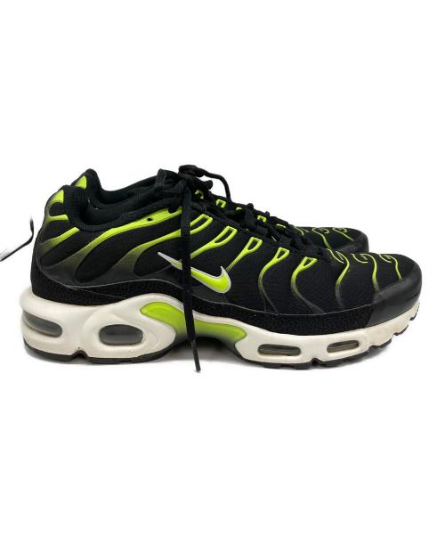 NIKE（ナイキ）NIKE (ナイキ) NIKE　AIR MAX PLUS ブラック×グリーン サイズ:28の古着・服飾アイテム