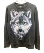 DIESELディーゼル）の古着「スウェット」｜ブラック