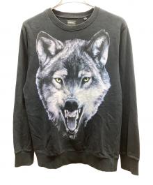 DIESEL（ディーゼル）の古着「スウェット」｜ブラック