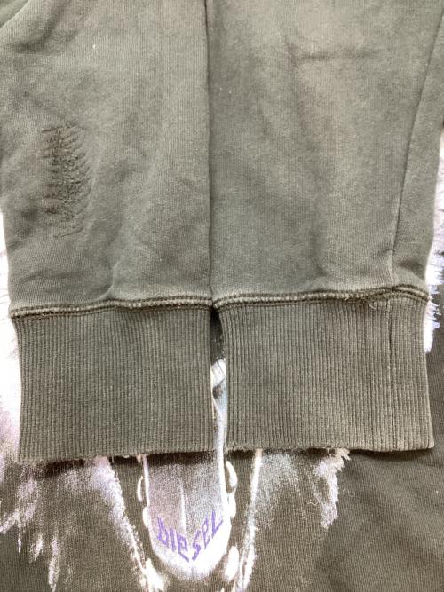 DIESEL（ディーゼル）DIESEL (ディーゼル) スウェット ブラック サイズ:Sの古着・服飾アイテム