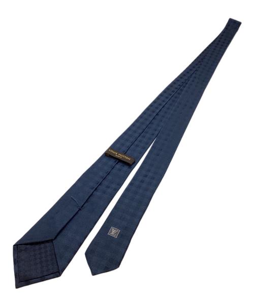 LOUIS VUITTON（ルイ ヴィトン）LOUIS VUITTON (ルイ ヴィトン) LOUIS VUITTON　ネクタイ ネイビー サイズ:表記なしの古着・服飾アイテム
