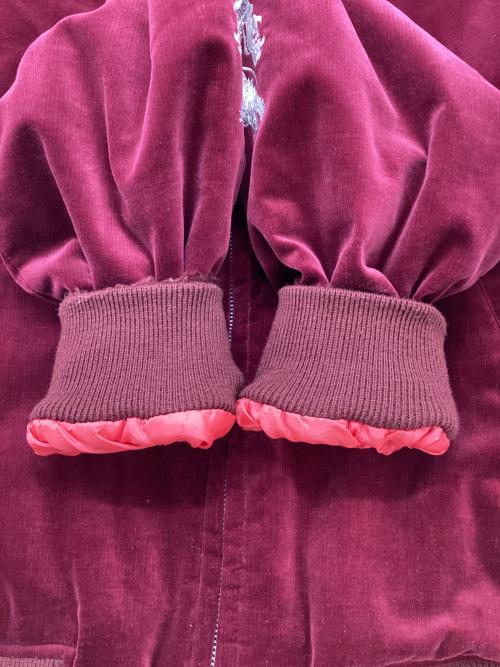 hoshihime（ホシヒメ）hoshihime (ホシヒメ) ベロアスカジャン レッド サイズ:LLの古着・服飾アイテム