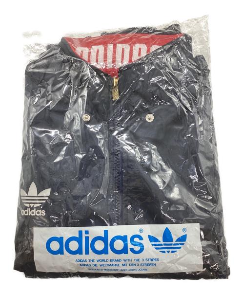 adidas（アディダス）adidas (アディダス) ナイロンジャケット ネイビー サイズ:M 未使用品の古着・服飾アイテム