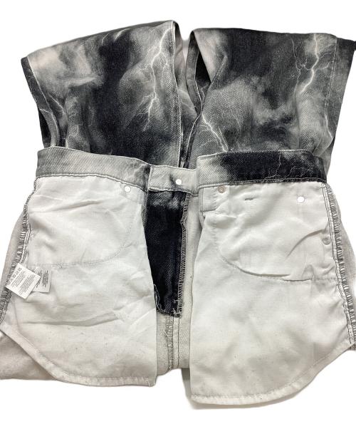 Jaded London（ジェイデッドロンドン）Jaded London (ジェイデッドロンドン) サンダーデニムパンツ グレー サイズ:76cm（W30）の古着・服飾アイテム