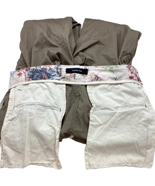 Yasuyuki Ishii（ヤスユキイシイ）Yasuyuki Ishii (ヤスユキイシイ) カーゴパンツ ベージュ サイズ:不明の古着・服飾アイテム