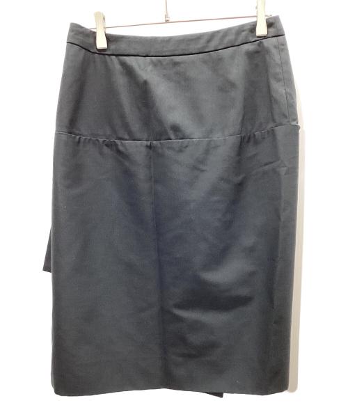 Vivienne Westwood RED LABEL（ヴィヴィアンウエストウッドレッドレーベル）Vivienne Westwood RED LABEL (ヴィヴィアンウエストウッドレッドレーベル) ラップスカート ブラック サイズ:40の古着・服飾アイテム