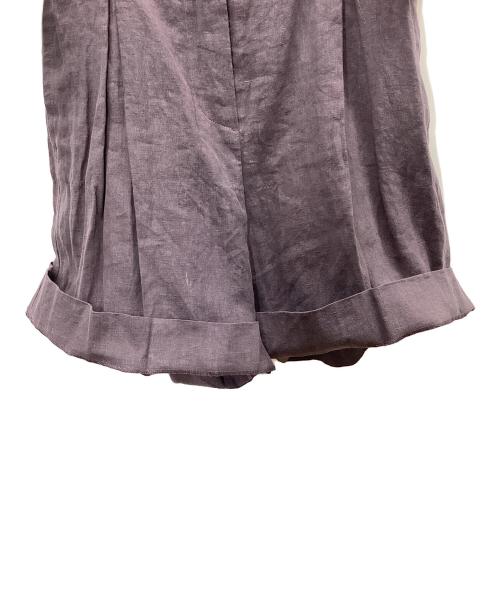 Vivienne Westwood（ヴィヴィアンウエストウッド）Vivienne Westwood (ヴィヴィアンウエストウッド) ハーフパンツ パープル サイズ:2 未使用品の古着・服飾アイテム