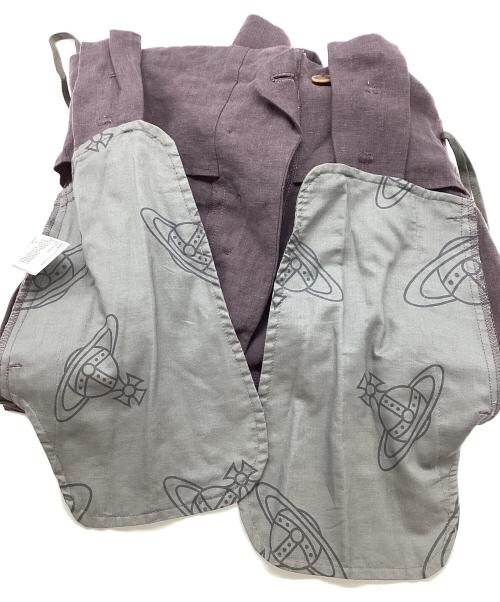 Vivienne Westwood（ヴィヴィアンウエストウッド）Vivienne Westwood (ヴィヴィアンウエストウッド) ハーフパンツ パープル サイズ:2 未使用品の古着・服飾アイテム