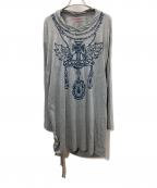 Vivienne Westwood RED LABELヴィヴィアンウエストウッドレッドレーベル）の古着「長袖ワンピース」｜グレー