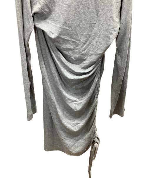 Vivienne Westwood RED LABEL（ヴィヴィアンウエストウッドレッドレーベル）Vivienne Westwood RED LABEL (ヴィヴィアンウエストウッドレッドレーベル) 長袖ワンピース グレー サイズ:2の古着・服飾アイテム