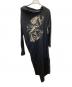 Vivienne Westwood RED LABEL（ヴィヴィアンウエストウッドレッドレーベル）の古着「長袖ワンピース」｜ブラック