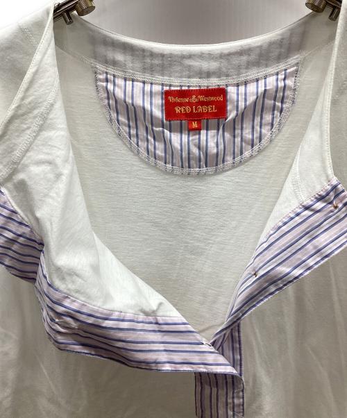 Vivienne Westwood RED LABEL（ヴィヴィアンウエストウッドレッドレーベル）Vivienne Westwood RED LABEL (ヴィヴィアンウエストウッドレッドレーベル) 長袖カットソー ホワイト サイズ:Mの古着・服飾アイテム