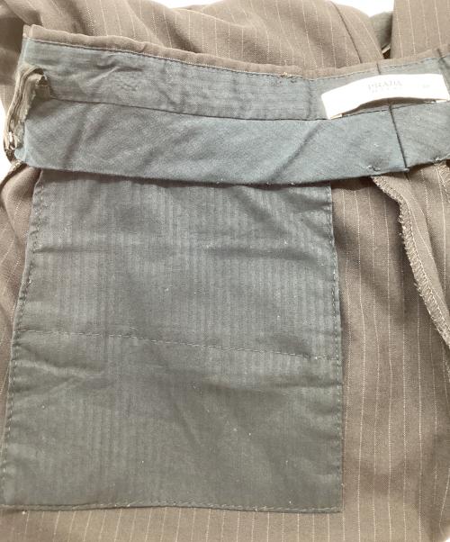 PRADA（プラダ）PRADA (プラダ) スラックス ネイビー サイズ:38の古着・服飾アイテム