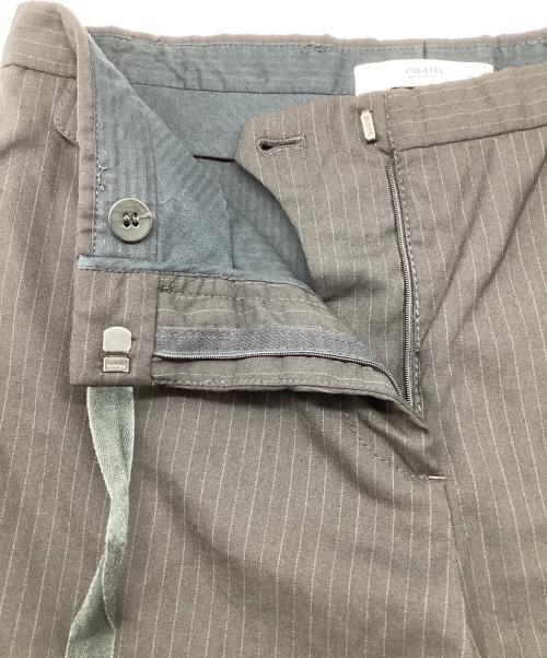 PRADA（プラダ）PRADA (プラダ) スラックス ネイビー サイズ:38の古着・服飾アイテム