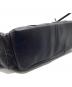 中古・古着 IUGAMAKARAS (イウガマカラス) Studded Leather Shoulder Bag ブラック 未使用品：13000円