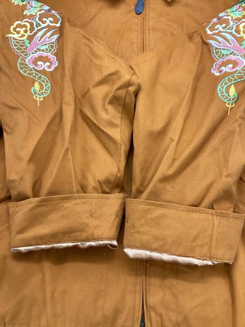 HENRY LEAR（ヘンリーレア）HENRY LEAR (ヘンリーレア) スーベニアジャケット オレンジ サイズ:Lの古着・服飾アイテム